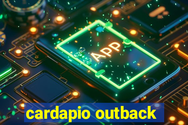 cardapio outback